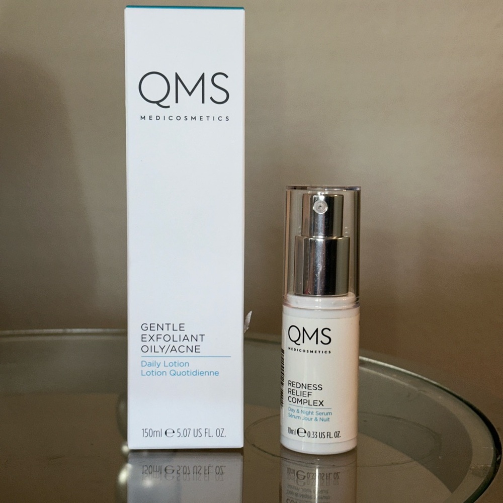 QMS Redness Relief Complex Serum in White — Soothing Daily Treatment